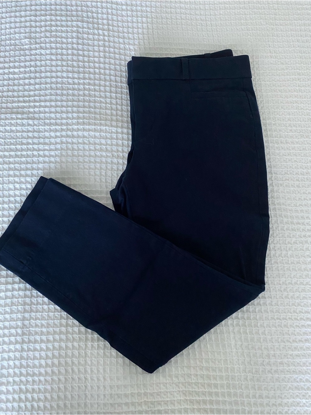 Banana Republic Women's Navy Blue Cropped Ankle Pants